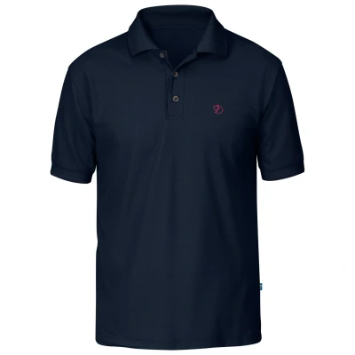 Afbeelding van Piqué Polo Heren Blue Black 200 XXXL Blauw Outdoor Shirt