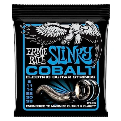 Afbeelding van Ernie Ball EB2725 8 38 Cobalt Extra Slinky Elektrische gitaarsnaren