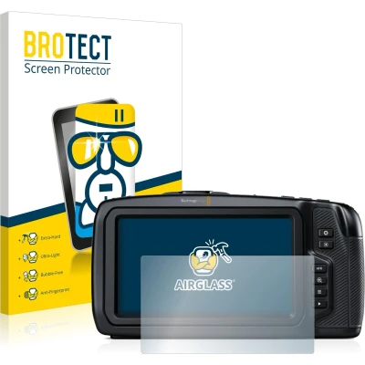 Afbeelding van BROTECT Screenprotector voor Blackmagic Pocket Cinema Camera 6K Folie Beschermfolie Beschermglas transparant