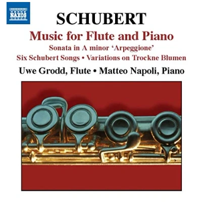 Afbeelding van Uwe Grodd &amp; Matteo Napoli Schubert: Flute Piano Music (CD)