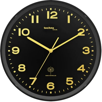 Afbeelding van WT 8500 goud radio wandklok