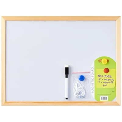 Afbeelding van Apollo Memoboard Magneet Pen, wit, 40 x 30 cm