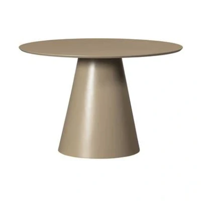 Afbeelding van WOOOD Jorre Eettafel Ø 120 cm Militair Bruin