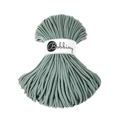 Afbeelding van Bobbiny Premium koorden, 5 mm, 100 m, 100% katoen (laurel)