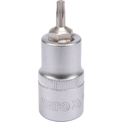 Afbeelding van YATO YT 04310 Steeksleutelelement Torx DIN3120 T20 gereedschapsstaal