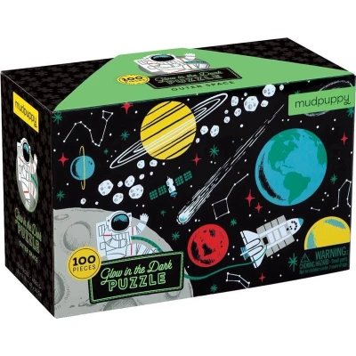 Afbeelding van Mudpuppy Glow in the Dark Puzzel Ruimte