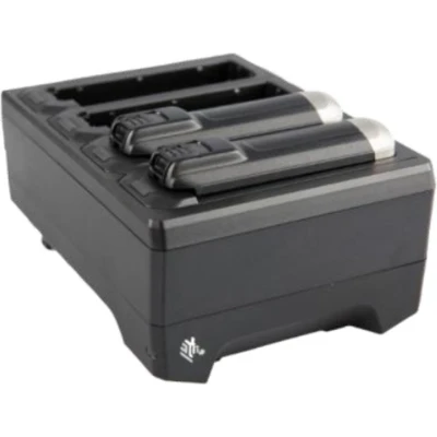 Afbeelding van Zebra SAC NWTRS 4SCH 01, Zwart, Batterijlader voor binnengebruik