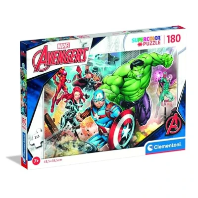 Image de Clementoni supercolor Avengers puzzle 180 pièces