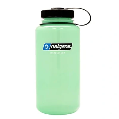 Afbeelding van Nalgene Wide Mouth Bottle drinkfles 32oz BPA free SUSTAIN Glow Green