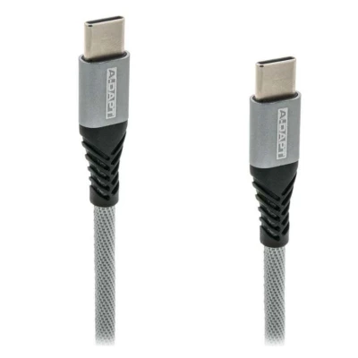Afbeelding van Geschikt A DAPT data en laadkabel USB C &gt; 1m PRO grijs Alleeninkt