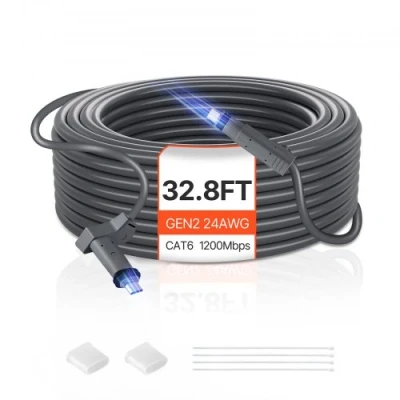 Image de VEVOR Câble Starlink Standard Gen 2 Satellite V2 Rallonge de 10 m 24 AWG