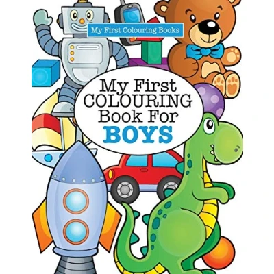 Afbeelding van My First Colouring Book For Boys ( Crazy Kids)