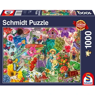 Afbeelding van Happy Gardening: puzzel standaard 1.000 stukjes
