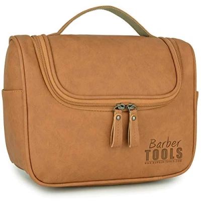 Afbeelding van Vintage toilettas ✮ Barber Tools
