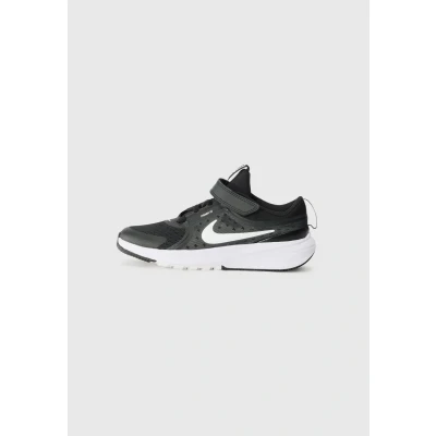 Afbeelding van Nike Performance STAR Runner 5 Unisex Hardloopschoenen voor op de weg kinderen, Maat: 31, Black/white Textiel/ synthetisch