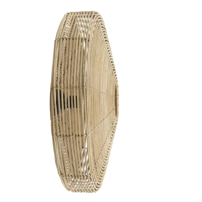 Afbeelding van Mataka wandlamp rotan Ø60 cm naturel