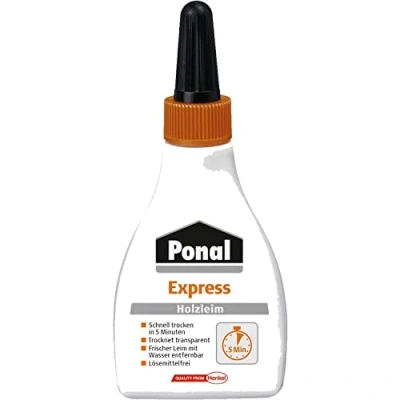 Image de Ponal express colle à bois wa 42, inhalt: 60g, sans solvant (371567 pn12x) henkel 9h pn12x