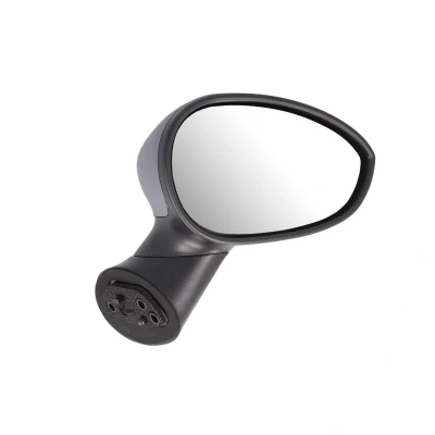 Afbeelding van Buitenspiegel Tyc 309 0095 rechts Met grondlaag Bol vormig, Te verwarmen, temperatuursensor, voor elek. spiegelverstelling FIAT: 500 Hatchback