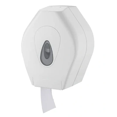 Afbeelding van Toiletpapierdispenser PlastiQline, Jumboroldispenser midi kunststof, ABS kunststof