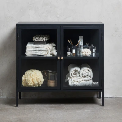 Afbeelding van Ragnar dressoir 90 cm zwart