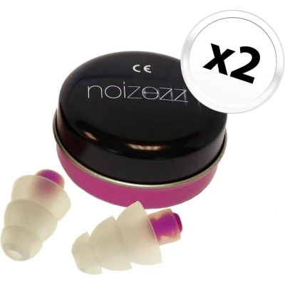 Afbeelding van Noizezz plug &amp; play purple mild 2 verpakkingen met stuks