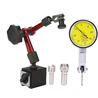 Afbeelding van Sterke en flexibele magnetische meter basishouder met installatieaccessoires hefboomwijzerplaat