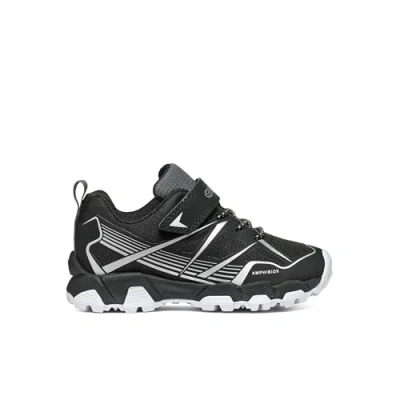Afbeelding van Geox J Magnetar Boy B Abx Sneakers voor jongens, zwart.