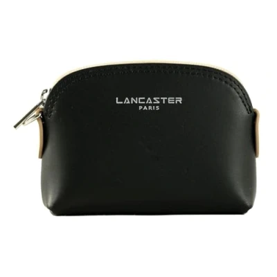 Afbeelding van Lancaster Paris Portemonnee Leer Zwart + Nude