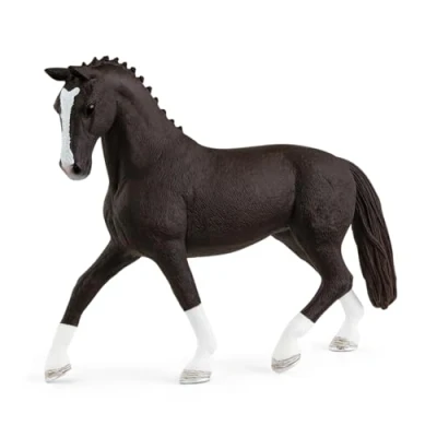 Image de Figurine Jument hanovrienne morelle Schleich 13927 Horse Club