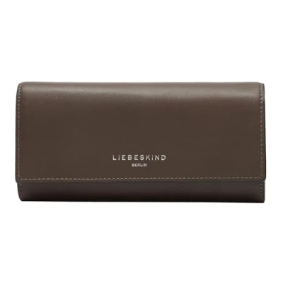 Afbeelding van LIEBESKIND BERLIN Portemonnee Lora Calf Optic Valentina Purse Light Truffel Donkerbruin