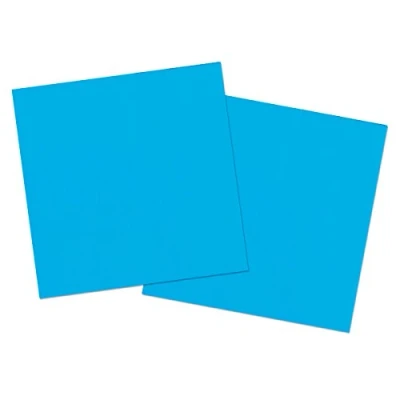 Afbeelding van Folat Azuur Blauwe Servetten 33x 33 cm (20 stuks)