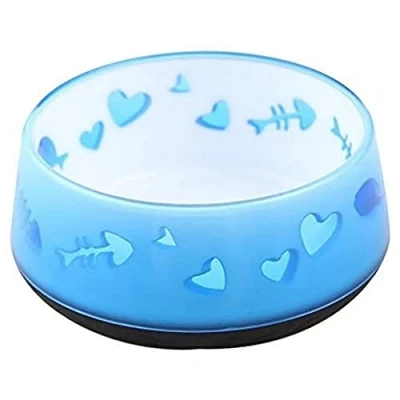 Afbeelding van All For Paws Kitty Love Bowl Blauw