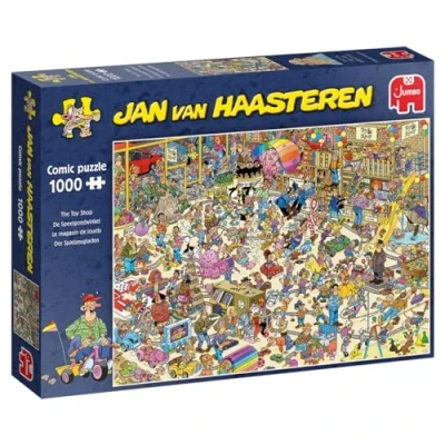Afbeelding van Jan Van Haasteren Puzzel De Speelgoedwinkel 1000 Stukjes