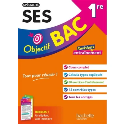 Image de Objectif BAC 1re spécialité SES 2025