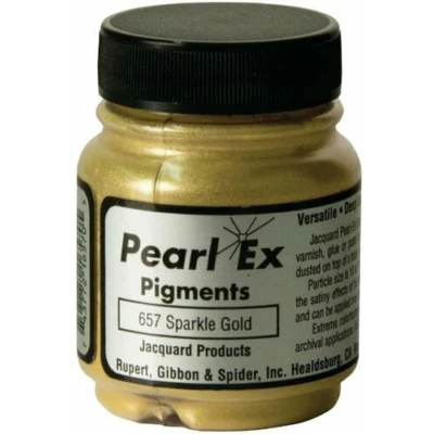 Afbeelding van Jacquard Pearl Ex Pigment 21 gr Glinster Goud
