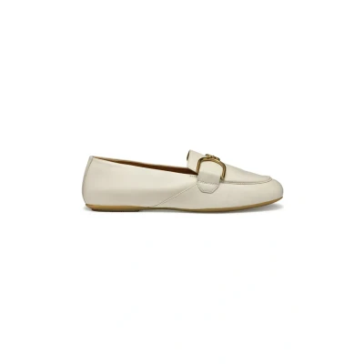 Afbeelding van Geox D Palmaria Instappers, Dames, Maat: 40, Papyrus Leer