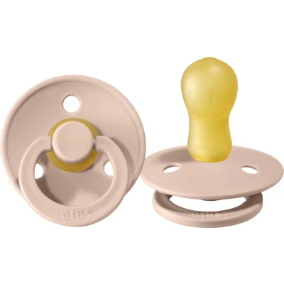 Afbeelding van Bibs Fopspeen natuurrubber oldrose/blush maat Vanaf 18 mnd