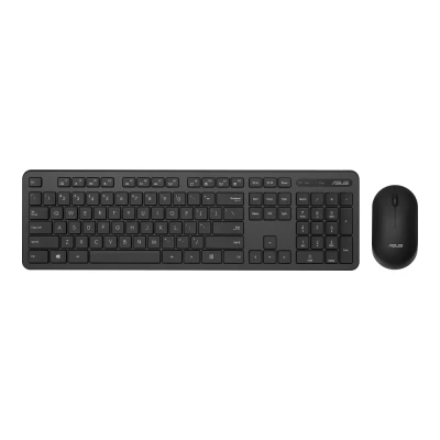 Afbeelding van ASUS Draadloos toetsenbord en muis, CW100, zwart, Duitse lay out