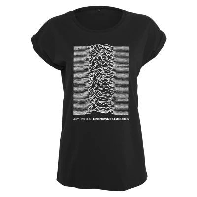 Afbeelding van Merchcode JOY Divison Tshirt print, Dames, Maat: 4XL, Black