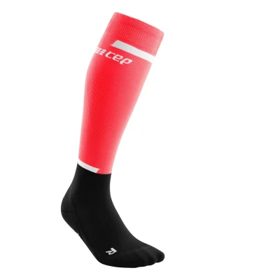 Afbeelding van CEP Compressiekousen The Run Roze/Zwart
