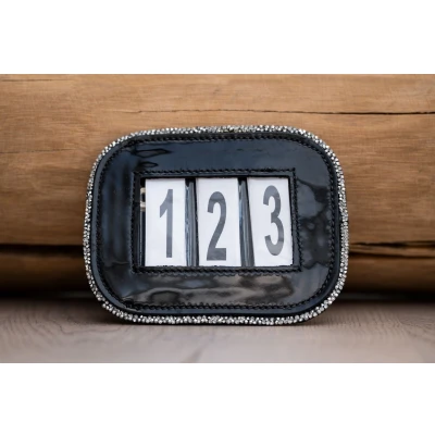 Image de HB Showtime Bridle Numbers Patent Leather Glitter