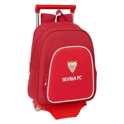 Afbeelding van Schoolrugzak met Wielen Sevilla Fútbol Club Rood 28 x 34 10 cm
