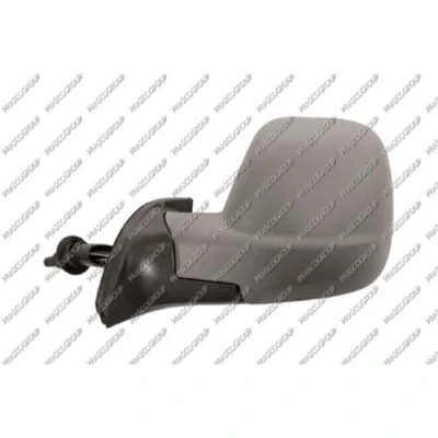 Afbeelding van Buitenspiegel Prasco PG9107114 Links Met grondlaag Instellen: kabel, Bol vormig, niet getint CITROËN: Berlingo II Van,