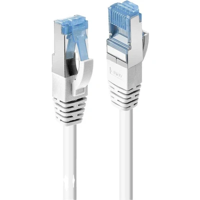 Afbeelding van LINDY 47201 RJ45 Netwerkkabel, patchkabel CAT 6 S/FTP 30.00 m Wit 1 stuk(s)