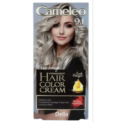 Afbeelding van Cameleo Creme Permanente Haarkleuring 9.1 Ultiem Asblond