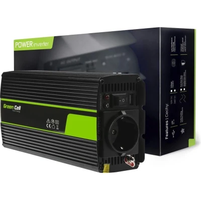 Afbeelding van Green Cell INV03DE Omvormer 500 W 12 V 230