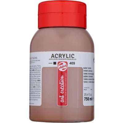 Afbeelding van Talens Art Creation Acrylverf Flacon Van 750 Ml, Omber Gebrand