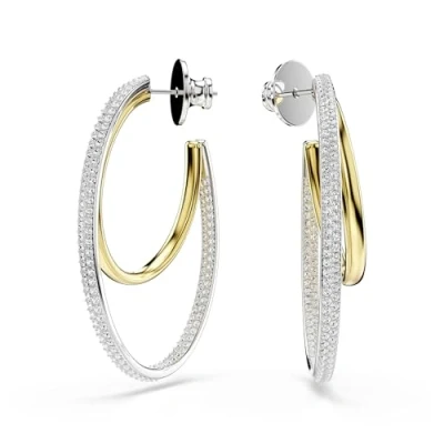 Afbeelding van Swarovski Hyperbola Dames Oorknoppen Meerkleurig