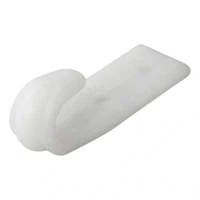 Afbeelding van Pro Plus Haak Schroefbaar Kunststof 10 x 65 mm Wit