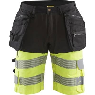 Afbeelding van Blaklader High Vis short 1596 1811 Zwart/High Geel